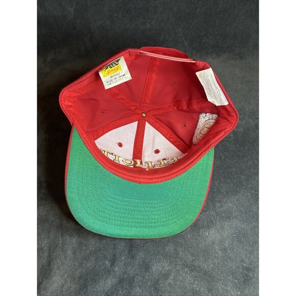 Vintage 90s McDonald's Racing Team Bill Elliot 94 Promo Snapback Hat Red 1995 - Picture 6 of 8